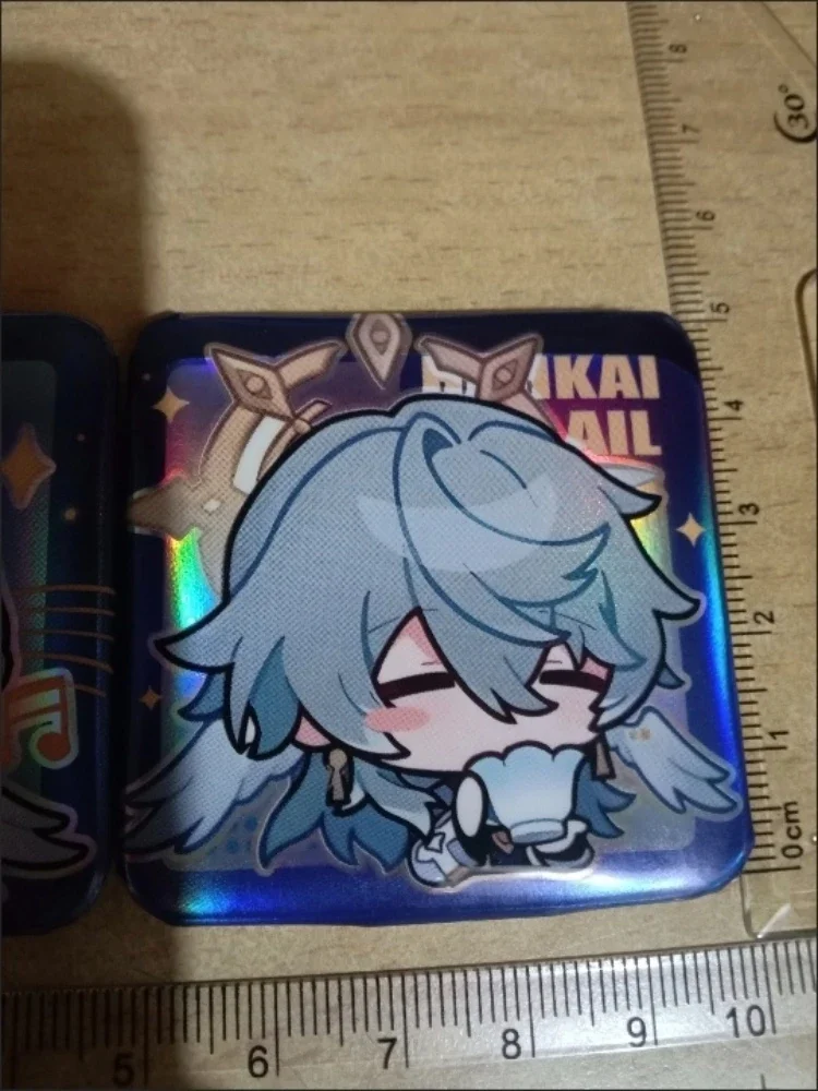 Game Honkai:Star Rail Square Sunday Robin Acrylic Figure Stand Model Plate DIY Desk Decor Standing Sign Ornaments For Fans Gifts
