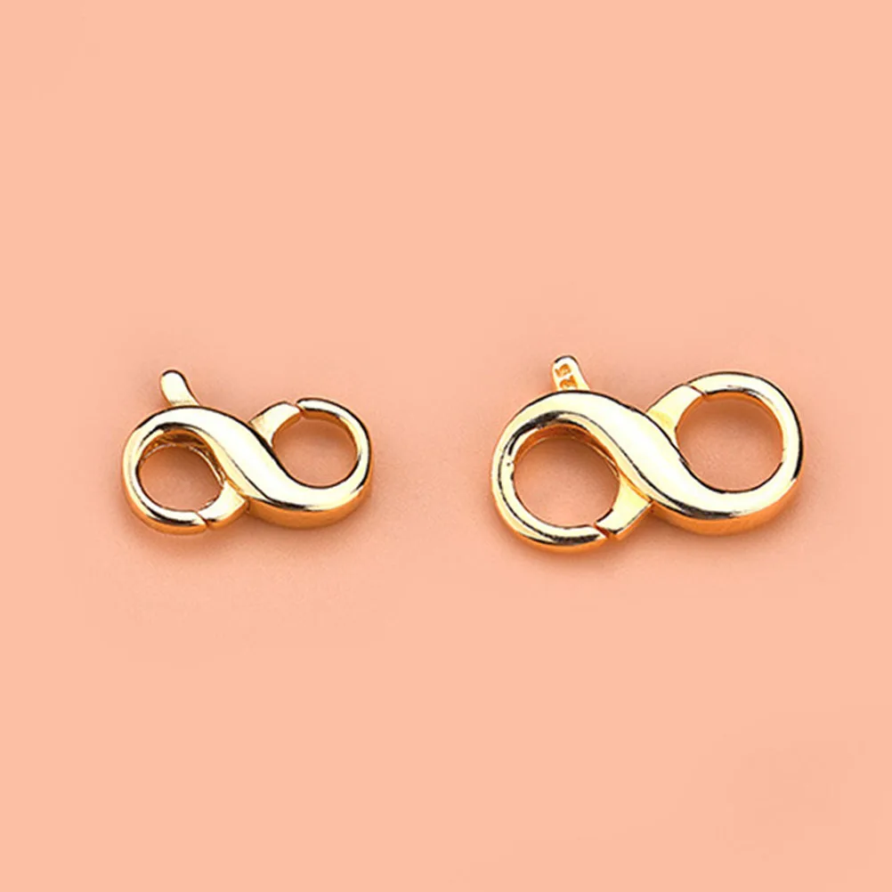 

Sterling Silver Buckle Double Opening Clasp White Gold Plated Jewelry Making Parts Accessories Lobster Clasps Necklace Bracelet