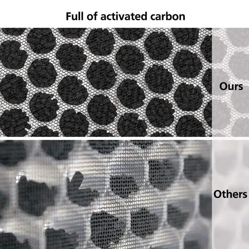 Filter pembersih udara filtrasi karbon aktif yang tahan lama untuk LVPUR131 LVPUR131-RF N58D