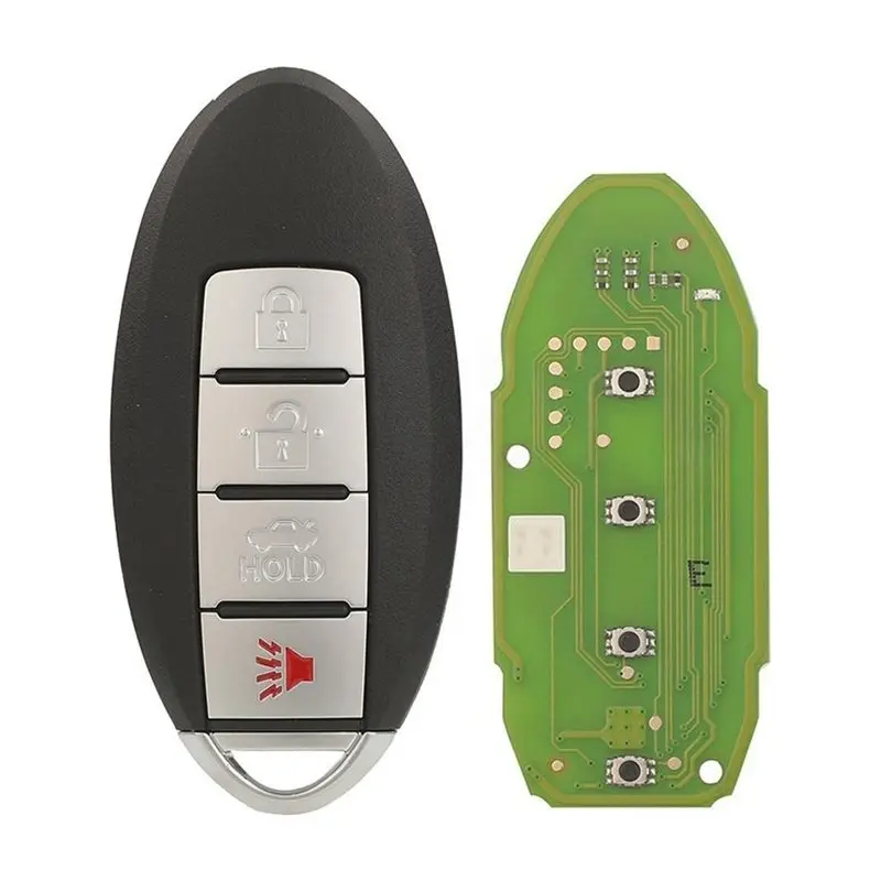 AB16-XSNIS2EN Smart Car Remote Key For Nissan Style 4 Button Design Accessory