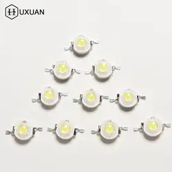 10PCS High Power 1W LED Chips Beads Bulb Diode Lamp Warm White for LED Spotlight 100-110LM