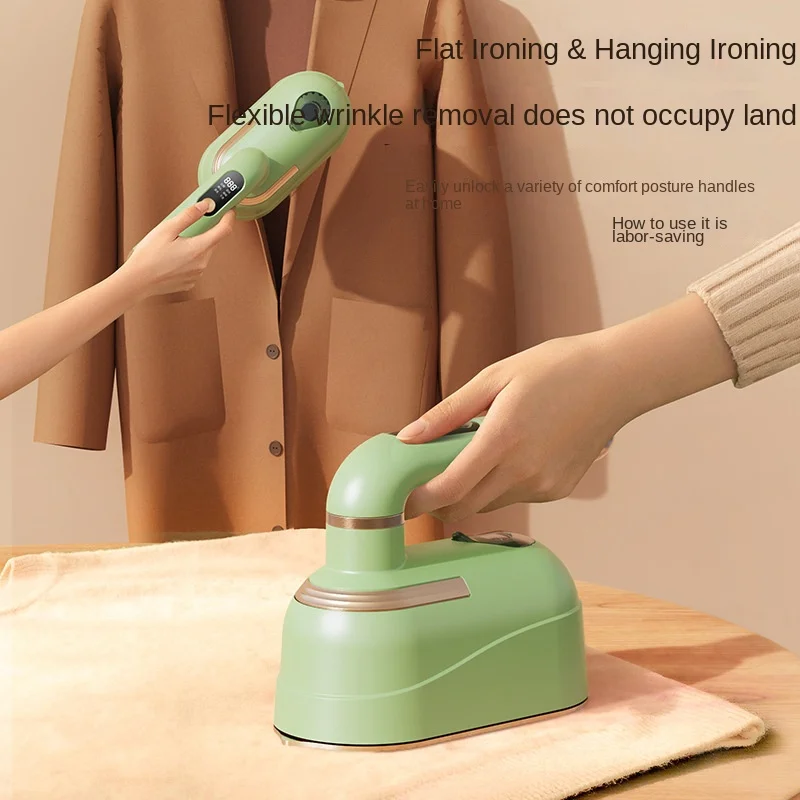 New cross-border portable foldable wet and dry steam iron hand-held ironing machine household hanging iron cordless steam iron