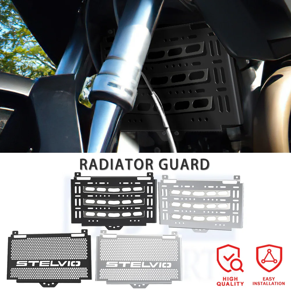 

Stelvio 1200 Radiator Guard Grille For Moto Guzzi Stelvio 1200 2008 2009 2010 Motorcycle Accessories Oil Cooler Cover Protection