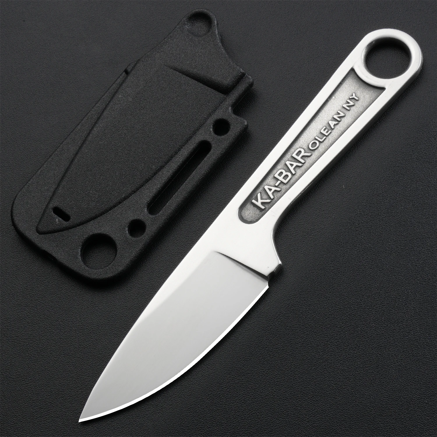 KB BS1119 شفرة مثبتة سكين البرية بقاء التكتيكية مستقيم سكين أداة المحمولة في الهواء الطلق الصيد التخييم EDC سكين غمد