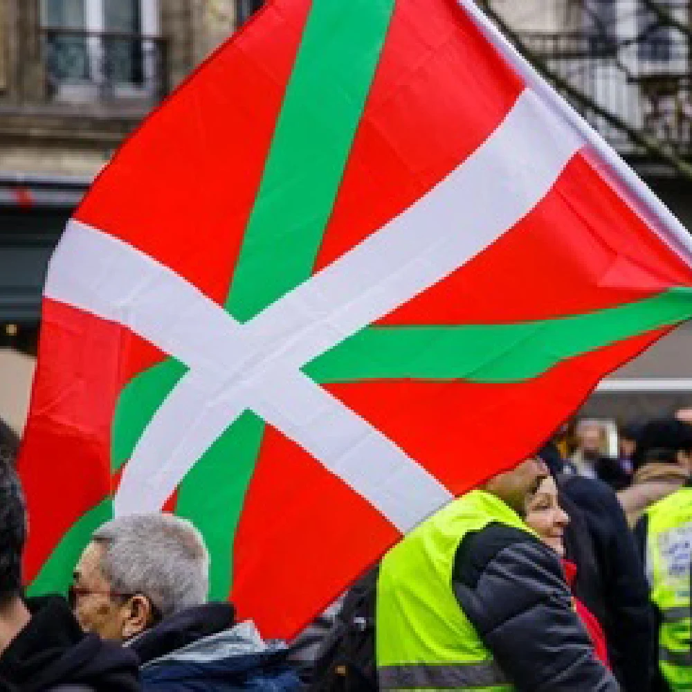 FLAGLINK 90x150 CM Euskal Herria Basque Flag For Decoration