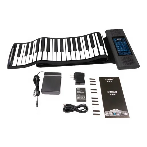 Hot Wholesale 88 Key USB Keyboard Portable Hand-rolled Electronic Piano