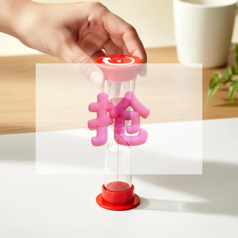 1/6Pcs Practical Multiple Durations Anti Fall Plastic Sand Timer 1 2 3 5 10 Minutes 30 Second Toy