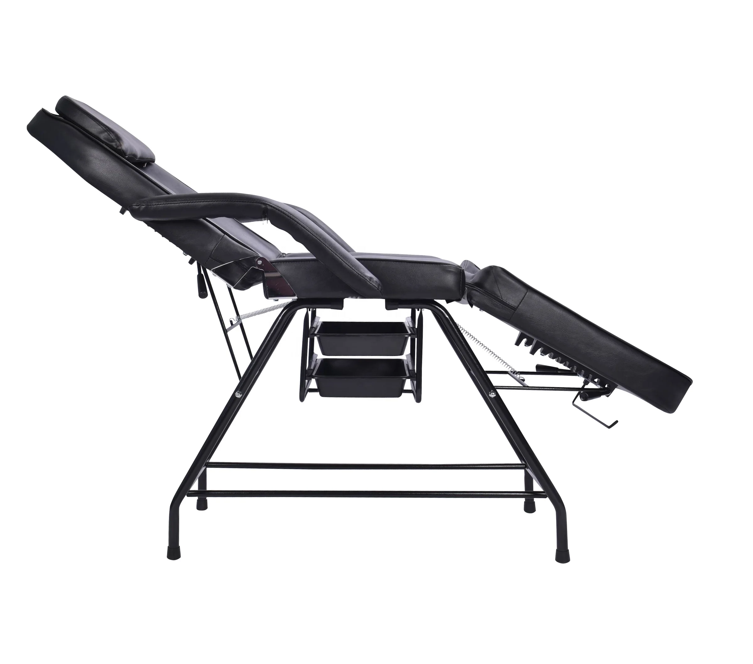 Portable Reclining Cheap Facial Chair Beauty Salon Portable Massage Bed Spa Table