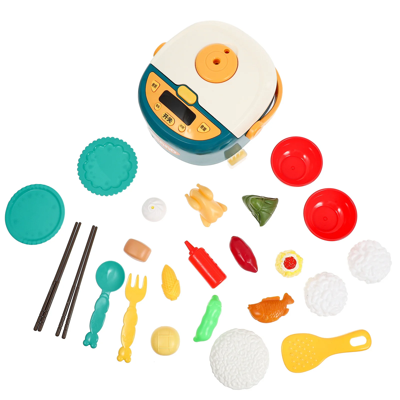 1 セットシミュレーション電気調理器子供用調理ままごとセットスプレー機能手と目の調整のための模倣キッチン調理
