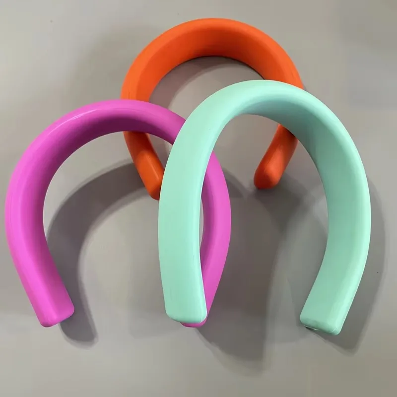 Sinodiving Fluorescent Foldable Silicone Neck Weight Freedive 1.8kg Durable Rubber
