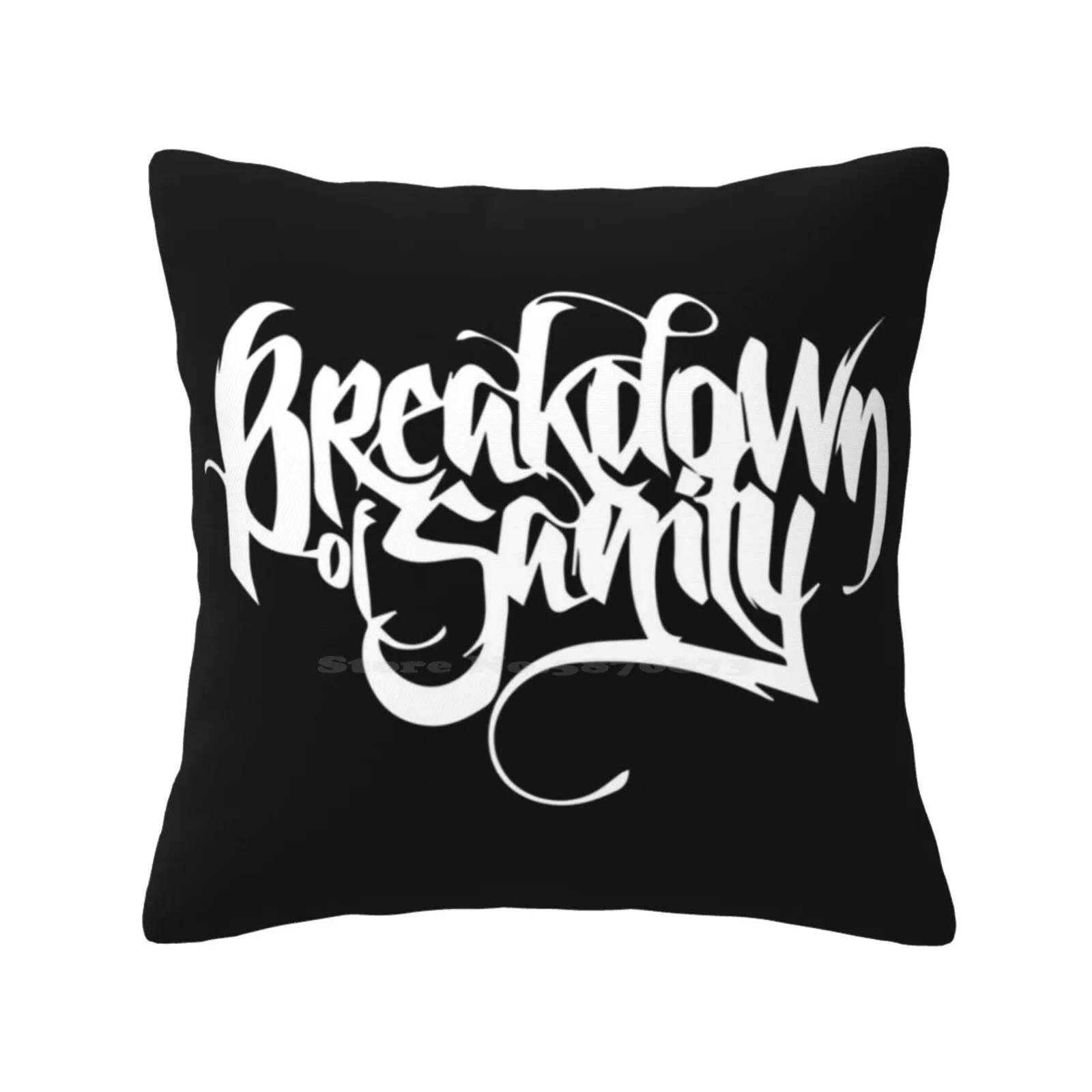 Breakdown Of Sanity Fan Made Tees / Shirt Funny Cute Decor Square Pillowcase Breakdownofsanity Metal Band Metalcore Heavymetal