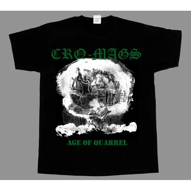 

НОВАЯ ЧЕРНАЯ ФУТБОЛКА CRO MAGS THE AGE OF QUARREL 86.