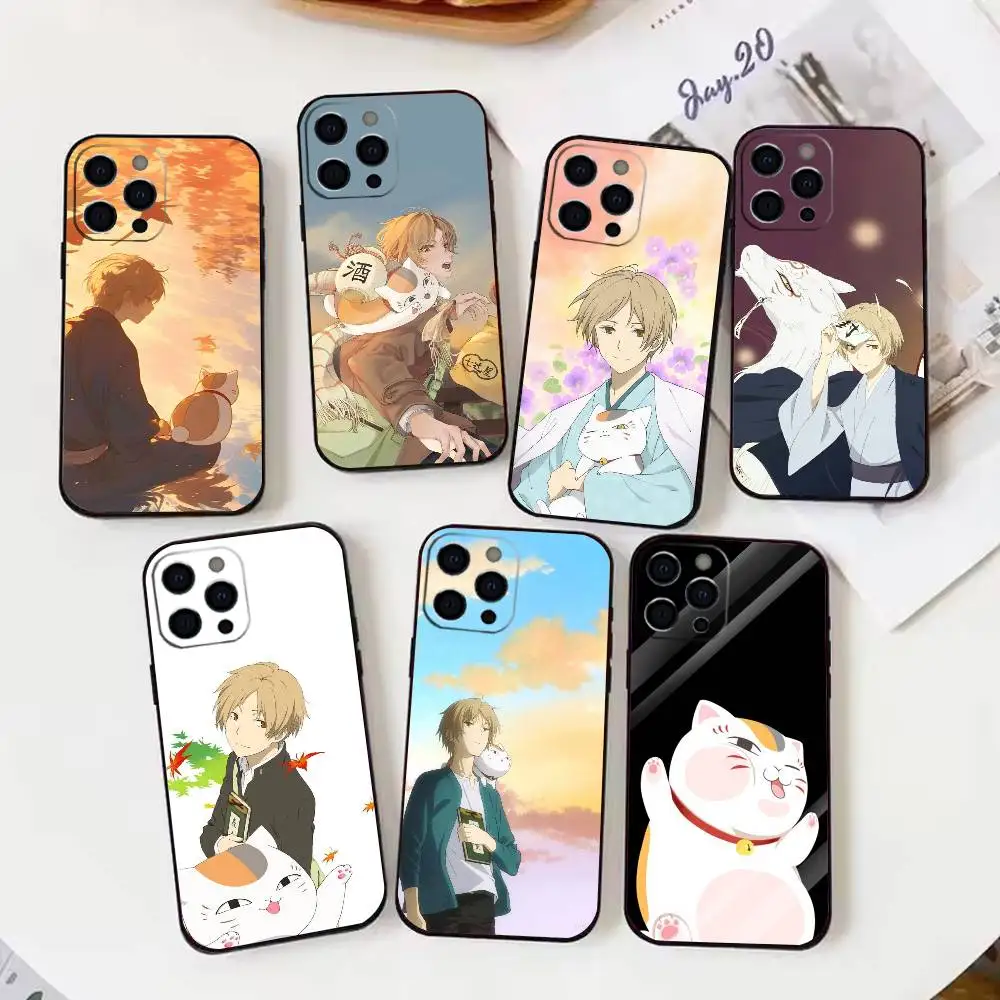 

Healing Anime Natsumes Book of Friends Phone Case Silicone Soft For IPhone 17 16 15 14 13 12 11 X XR Plus Pro Max Plus