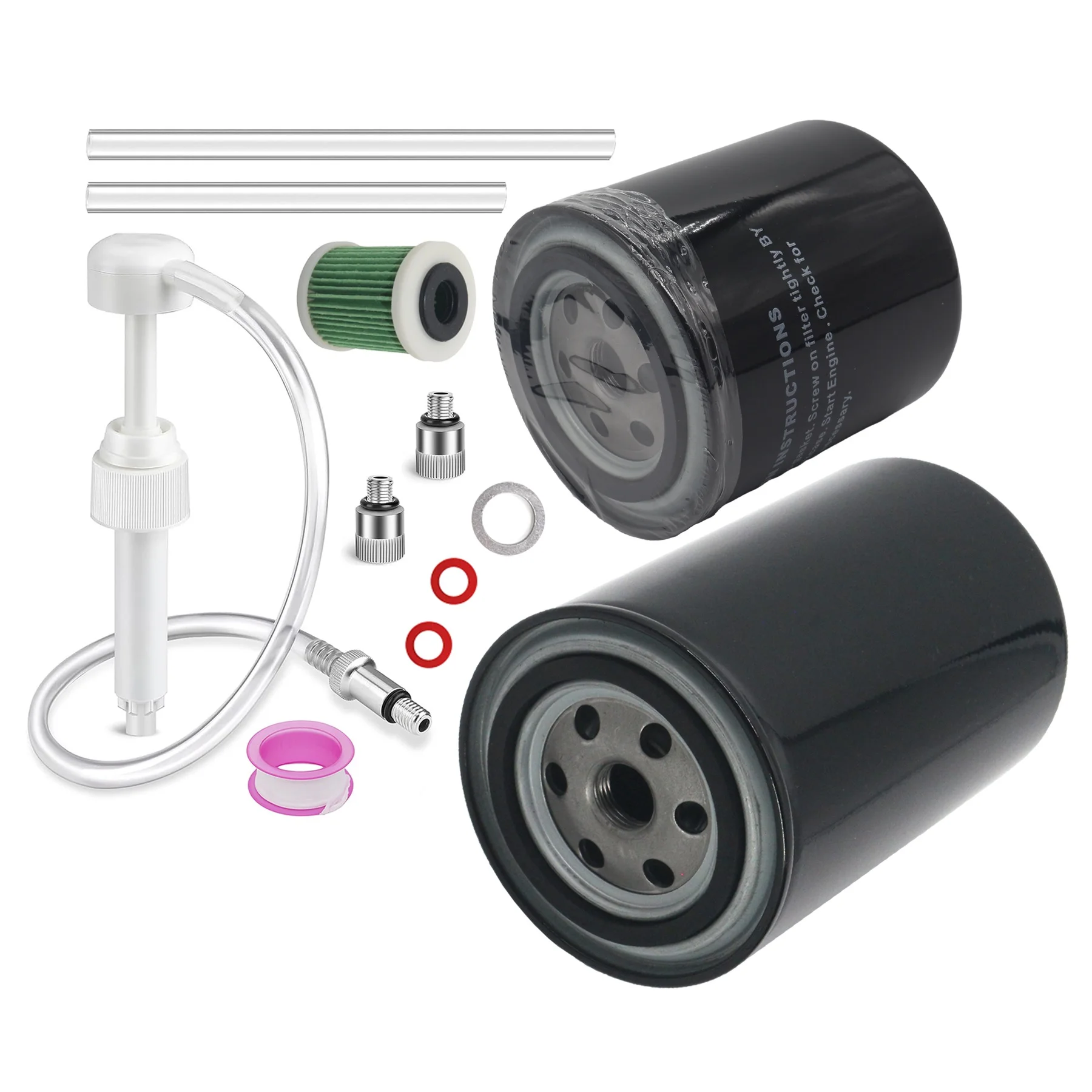 

8M0224553 Fits for Yamaha Marine 4 Stroke 200 To 425 HP Motors 100 Hour Oil Maintenance Kit N26-13440 6P3-24563-01 MAR-10MEL-00