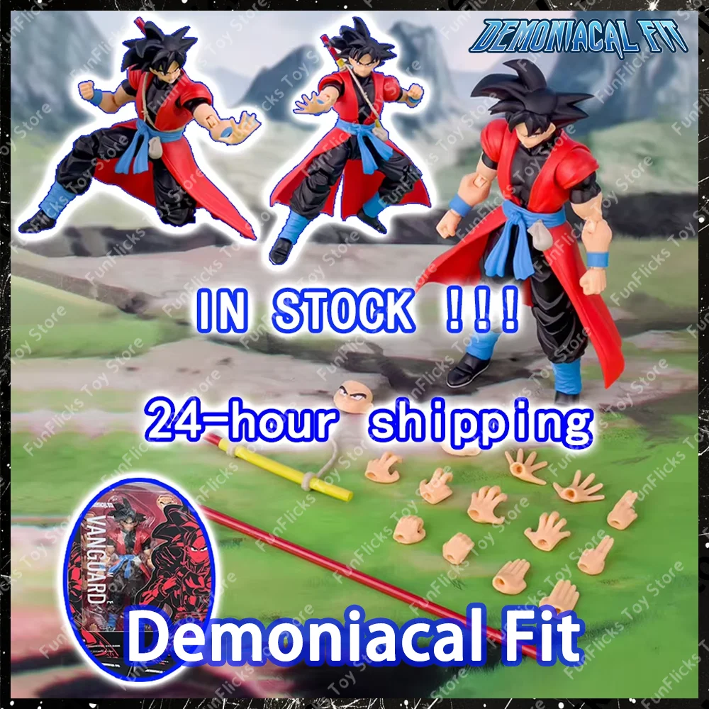 

[IN STOCK]Demoniacal Fit Dragon Ball Z Goku Time and Space Vanguard Time and Space Ranger Goku Action Figure Collection Toy Gift