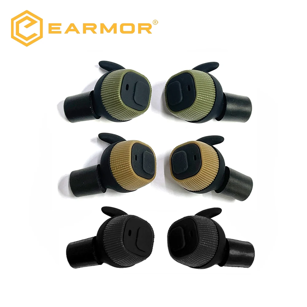 Earmor M20 Mod3 Tactical Earplugs, Electronic Earplugs, Active shooting earmuffs, Electronic hearing protector