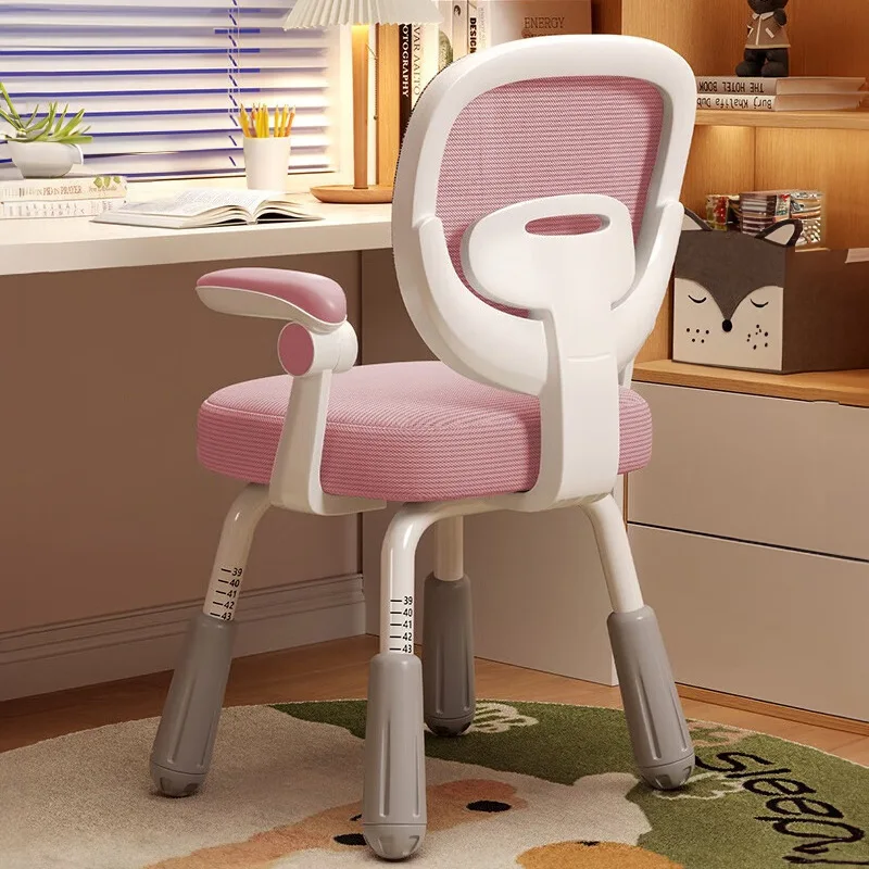 2026 hot sell Children's study chair Corrective sitting position Adjustable lift seat Household writing homework chair