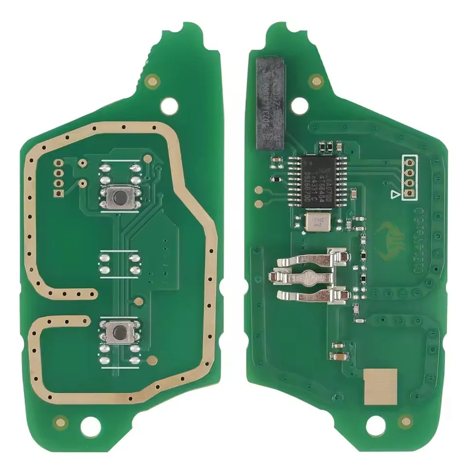 Flip phone modified to folding Car Remote Key 433mhz 7946/7947 Chip Transmister for Renault Traffic Master Vivaro Movano Kangoo