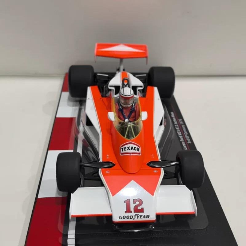 MCG 1/18 Scale M23 #12 1976 Car Model Alloy Static Collection Decorated Holiday Toy