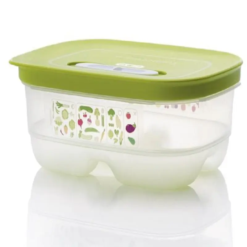 Food Kitchen Storage Box Tupperware Sera Series Vegetable Fruit Storage Container 800ml, Sealed Vacuum Cover Cans, Organizer