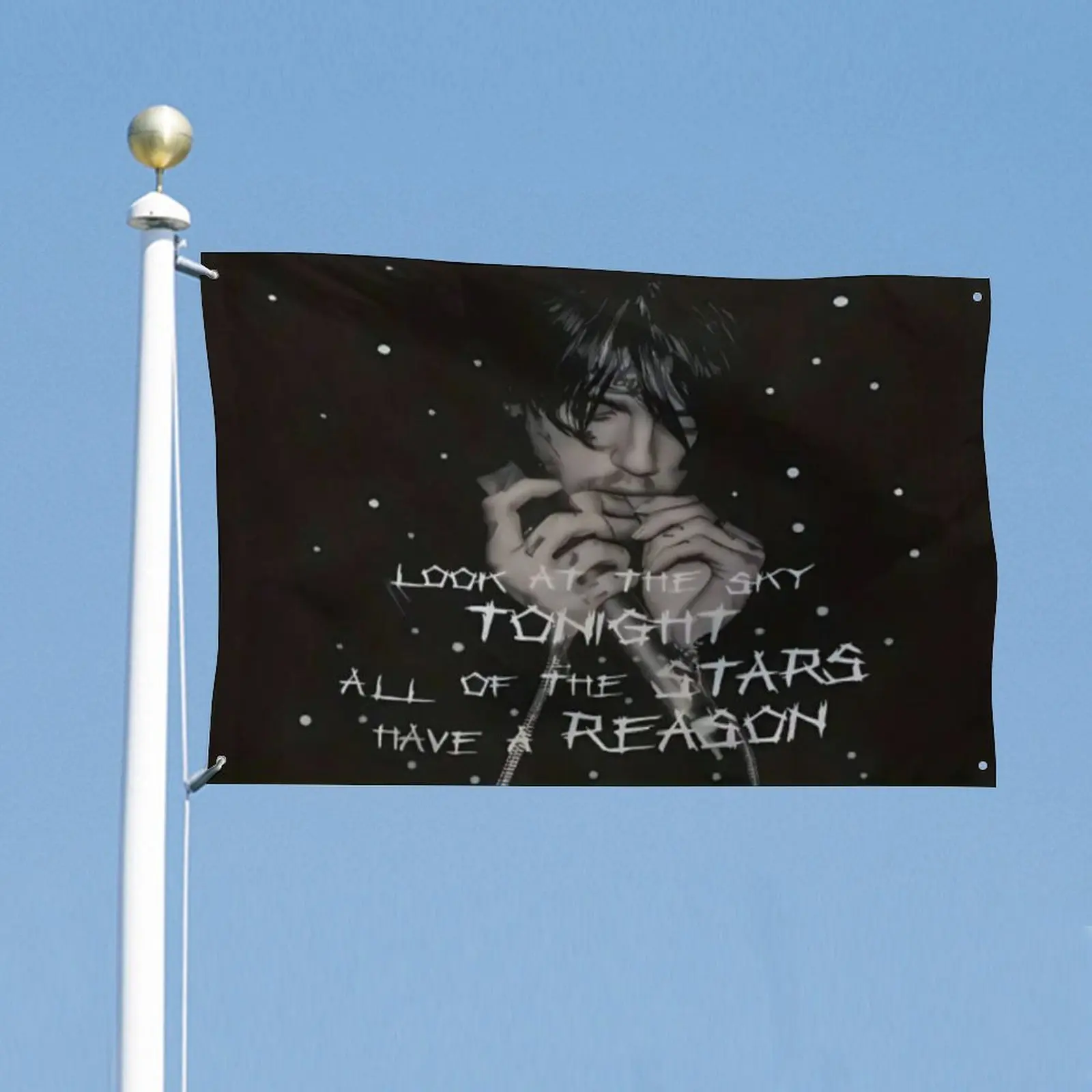 60x90 سنتيمتر 90x150 سنتيمتر ليل اللمحة ديكور المنزل عناصر الإعلان الديكورات في الهواء الطلق فلاغا الديكور المرآب أعلام نسيج مخصص العلم لتعليق