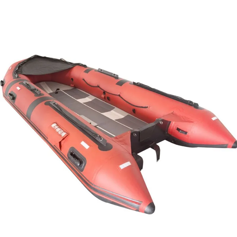 Flood control and rescue configuration Triangle fuel tank rubber boat combination 4th generation inflatable V-type M-type