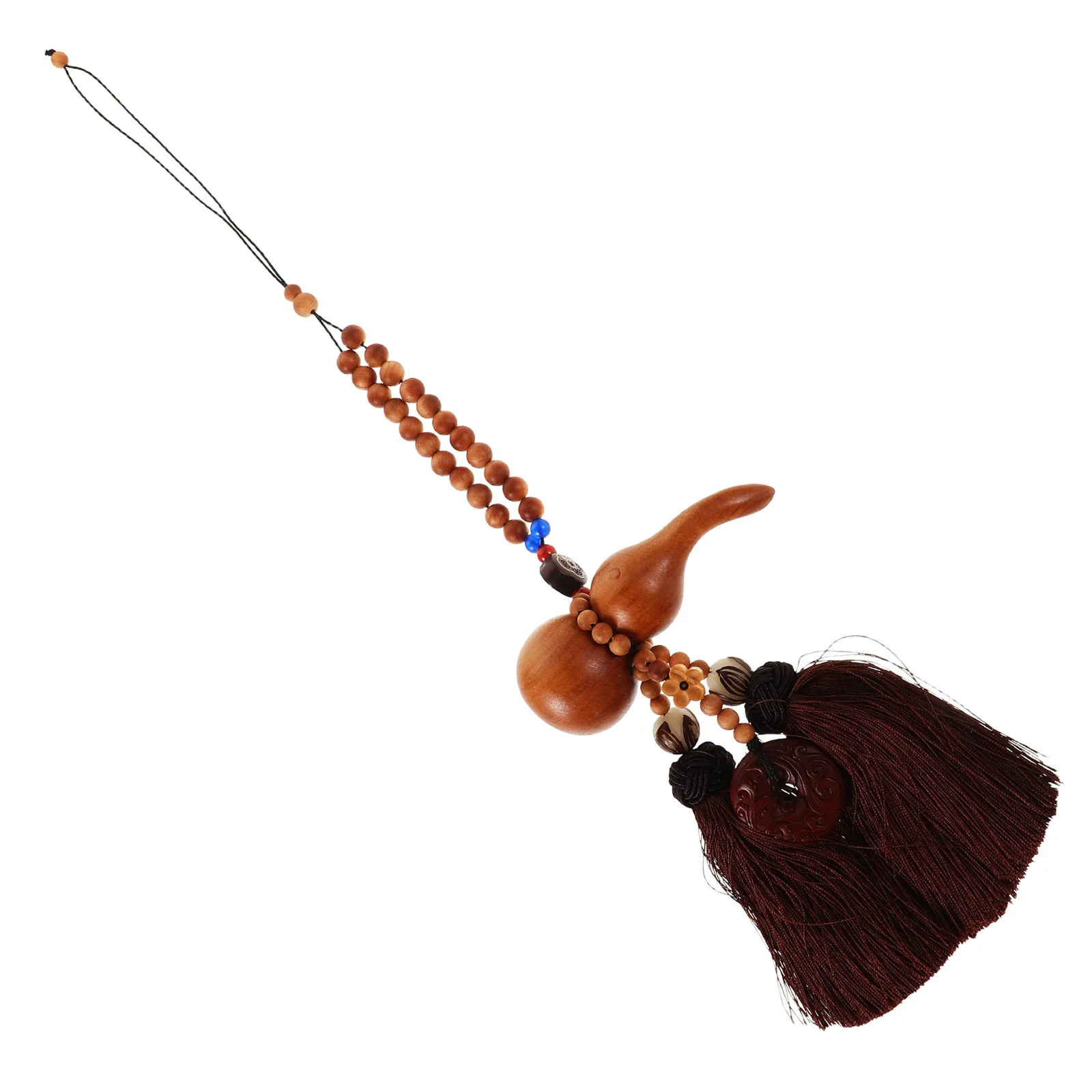 

Lucky Gourd Feng Shui Car Hanging Pendant Chinese Style Tassel Ornament Good Luck Prosperity Charm Decoration Good Luck Charms