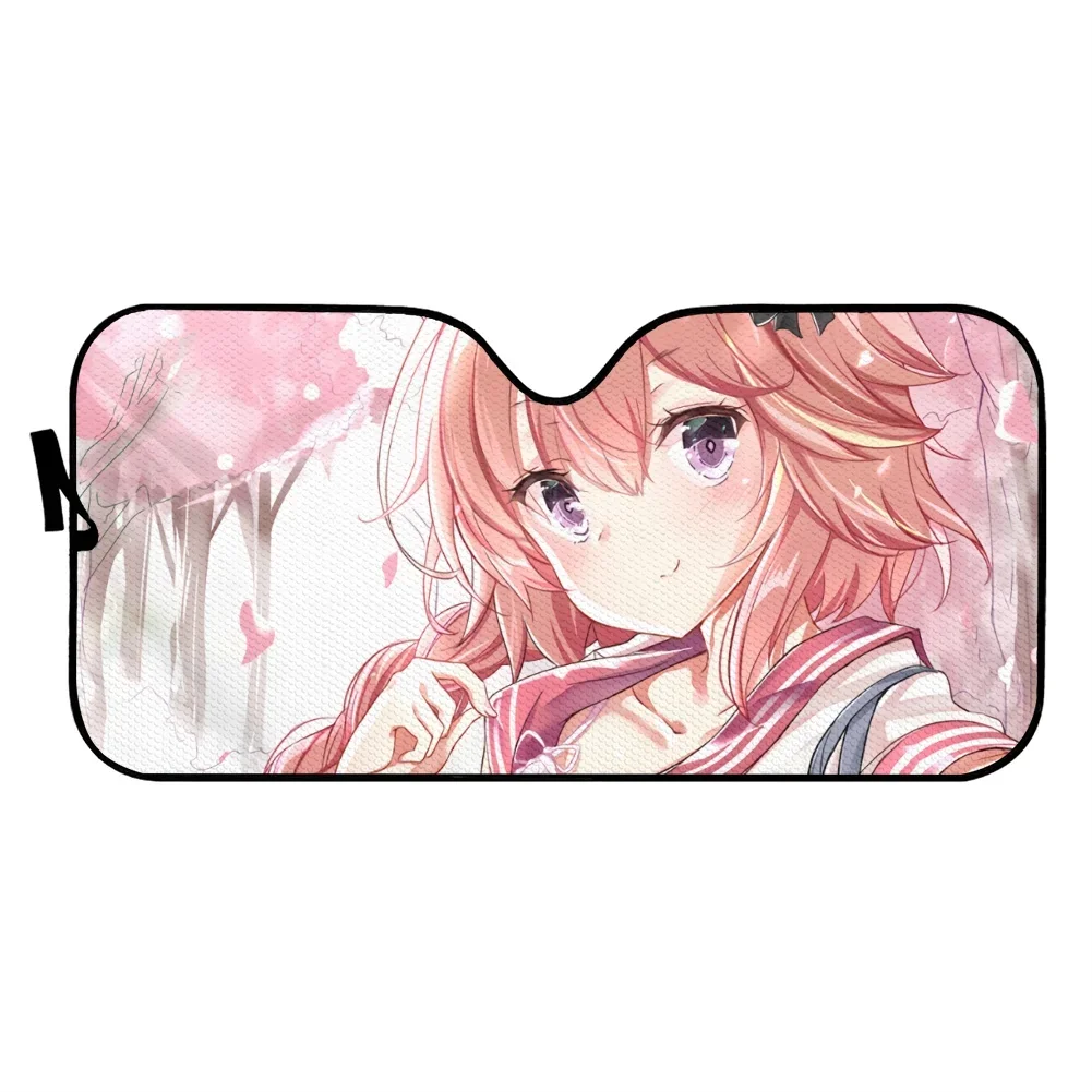 Anime Sun Shade for Auto Genshin Impact Diona Girls Car Windshield Solar Protection Cover Cars Windscreen Sunshades Supplier