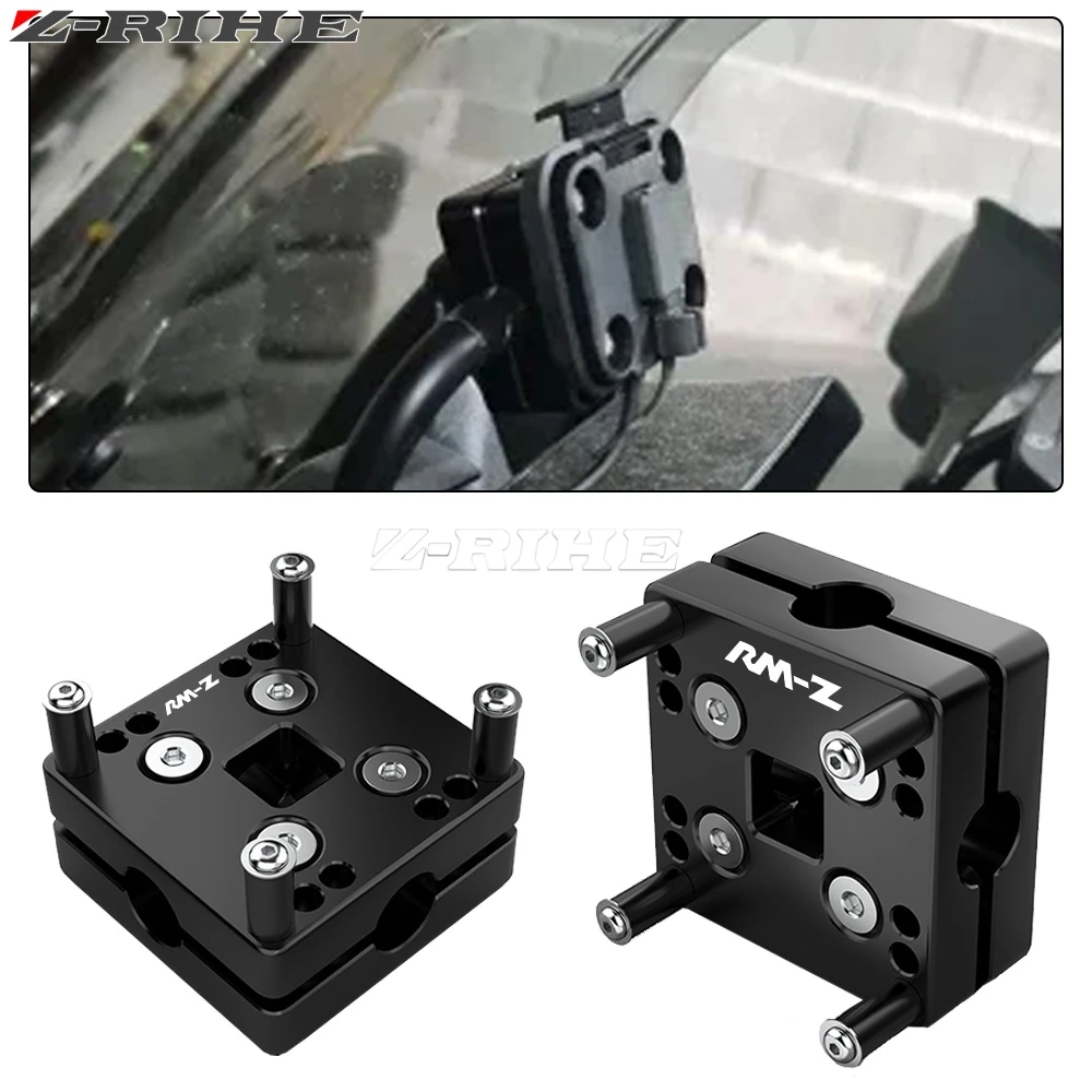 For SUZUKI RM-Z250 RM-Z450 RMZ RM-Z 250 450 RMZ250 RMZ450 2004 - 2025 2026 Universal Phone GPS Navigation Holder Mount Bracket