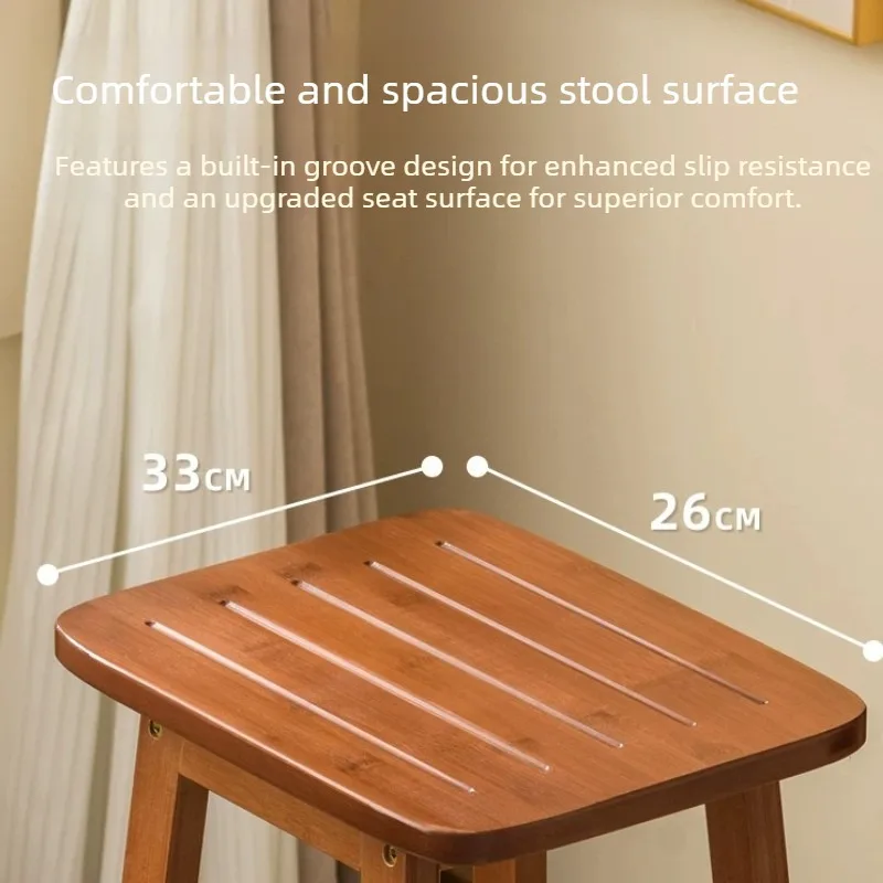Mid-century Vintage Bar Stool High Leg Counter Chair Commercial Cashier Pub Cafe Island Seat Leisure Dining High Stool for Home view 6