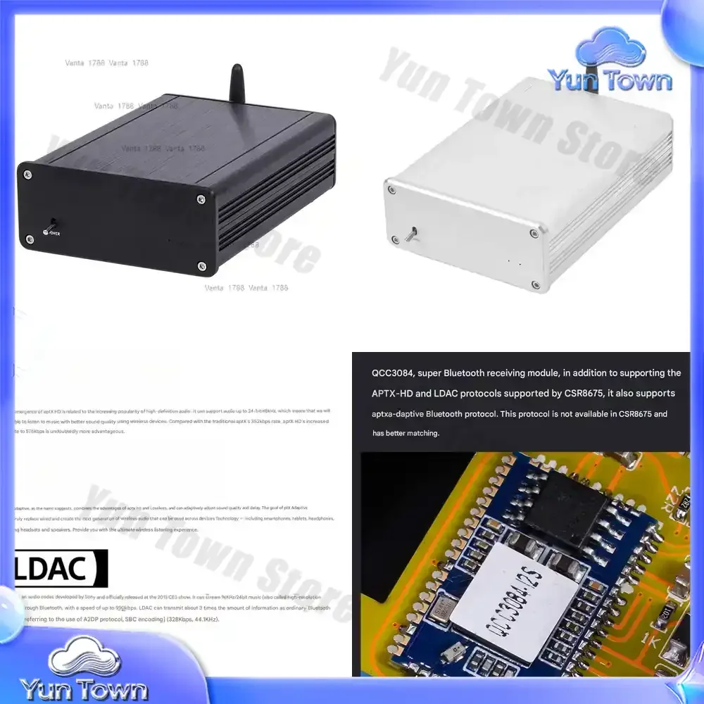 SNY30C Bluetooth King PCM1794A Dual Core Decoder, Bluetooth 5.4 LDAC Linear Power Supply