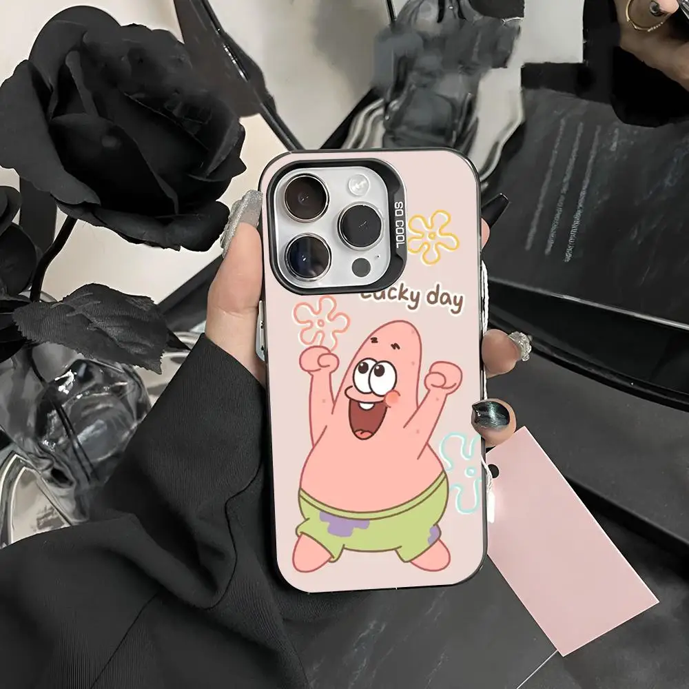 S-губка, чехол для телефона, матовый цветной серебристый для iPhone 15 14 13 12 11 Pro Max Plus XS X, противоударный жесткий чехол