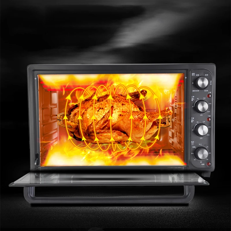 Camping Outdoor BBQ Grill Home Garden Gas Oven Auto Rotating Gas Portable Oven Multifunctional Gas Oven