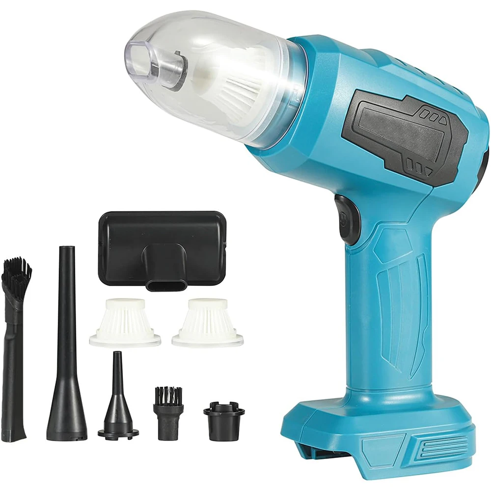 

Portable Electric Vacuum Cleaner Cordless Air Duster Electric Air Blower for Floor Carpet Hair Cleaning for Makita 18V Battery
