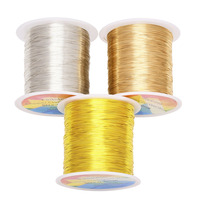 Fadeless Copper Clad Steel Wire 328ft Alloy Bendable Sculpting Wire For Craft Wreath Jewelry Making Beading Floral 30/28Gauge