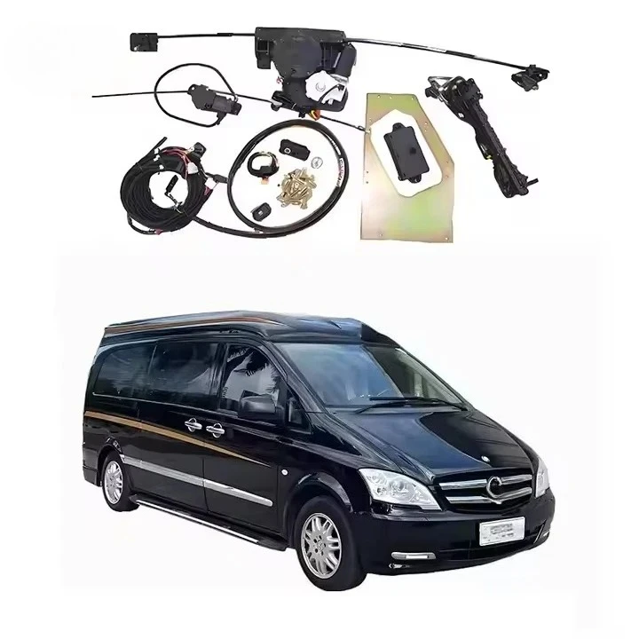 For Vito Car Electric Double Side Middle Door with Key Control Switch Body Parts Electric Car Middle Door
