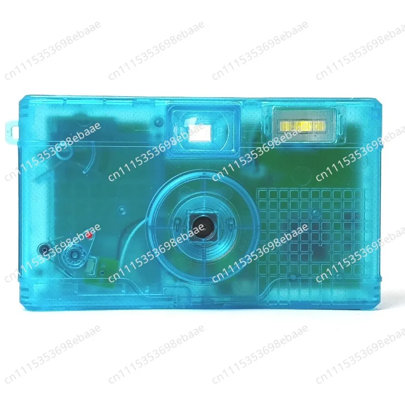 Screenless Digital Camera 8MP LED Fill Light Transparent Shell Lightweight Portable for Travel