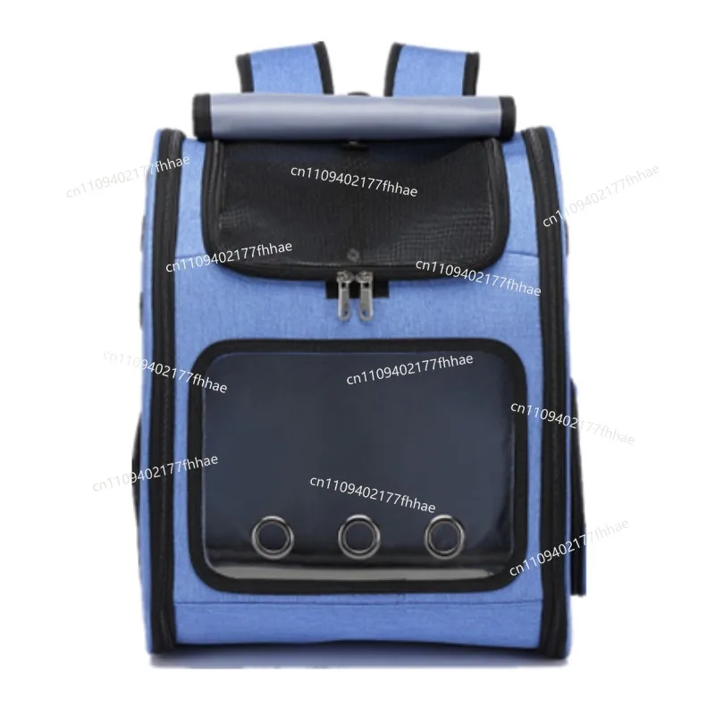 Traveling Portable Pet Backpack Expandable Large Breathable Cat and Dog Bag Pet Extended Handbag