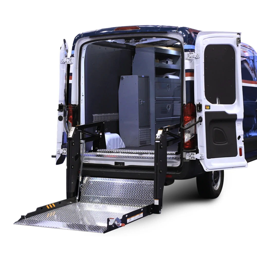Factory Direct Hydraulic Built-in Tail Lift Wheelchair Tailgate For Hospital Transfer Vertical Passage Cargo Freight