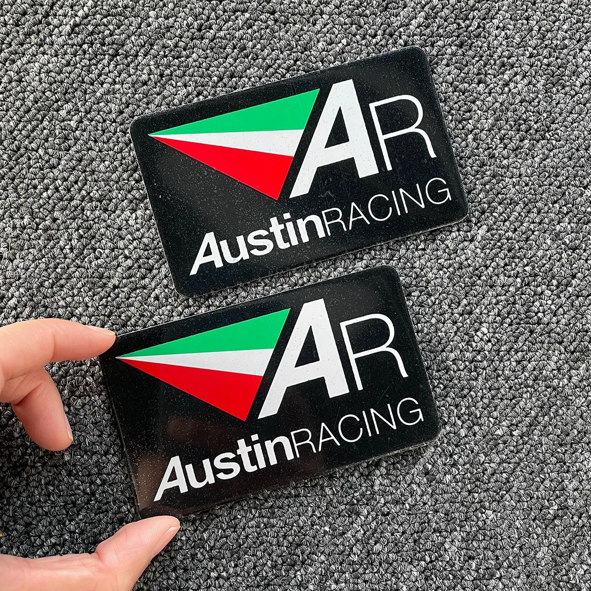 For Austin Racing Exhaust AR Sticker Honda Kawasaki BMW Yamaha Aprilia KTM Ducati CFMOTO Motorcycle accessories Escape 51MM 60MM