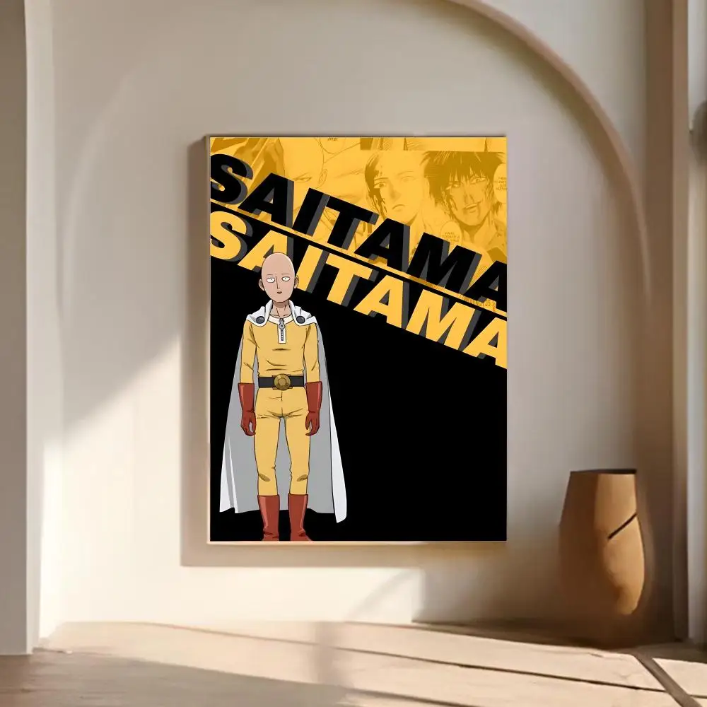 Anime - O-One-Punchs M-Mans Poster Canvas Wall Art Poster for Bedroom Living Room Home Decoration - view 2