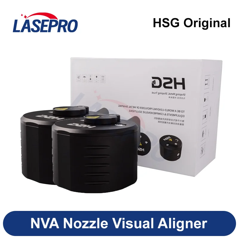 LASEPRO HSG الأصلي فوهة البصرية أليجنر NVA آلة القطع بالليزر فوهة المعايرة جهاز المعايرة المحورية