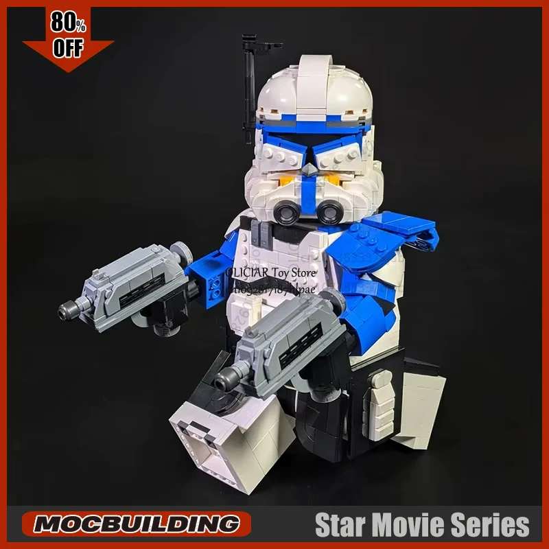 

Новый план фильма UCS Шлем Moc Строительные блоки Бюст Модель Набор DIY Сборка Технология Кирпичи Коллекция головоломок Игрушки Рождественские подарки