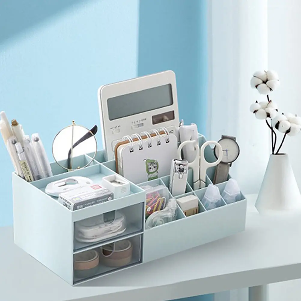 

Storage Makeup Storage Drawer Box ganizer Desktop Tidy ABS Material Home Use Jewellery Container