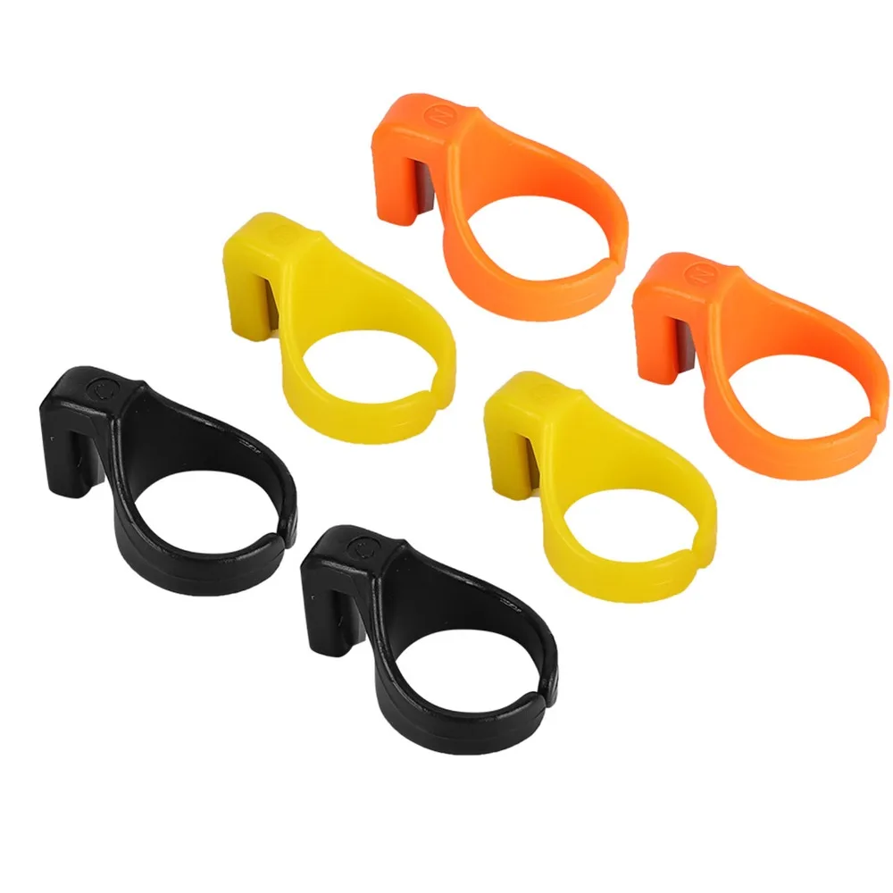 12PCS Plastic Thimble Thread Cutter Ring Sharp cutter Portable Design Sewing Cutting Tool Finger Ring cutter Hand Sewing