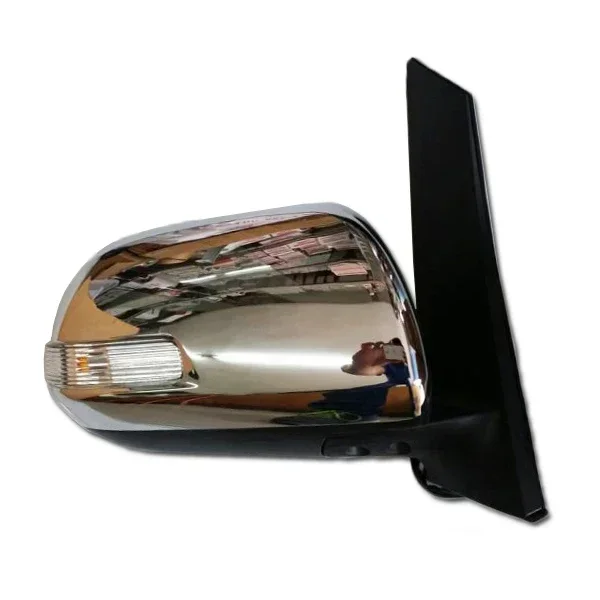 vigo's RH car rearview mirror with 7-line option to fold and chrome