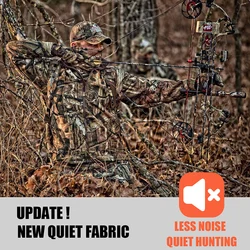 Chaqueta de caza impermeable camuflaje – Forro polar cortavientos