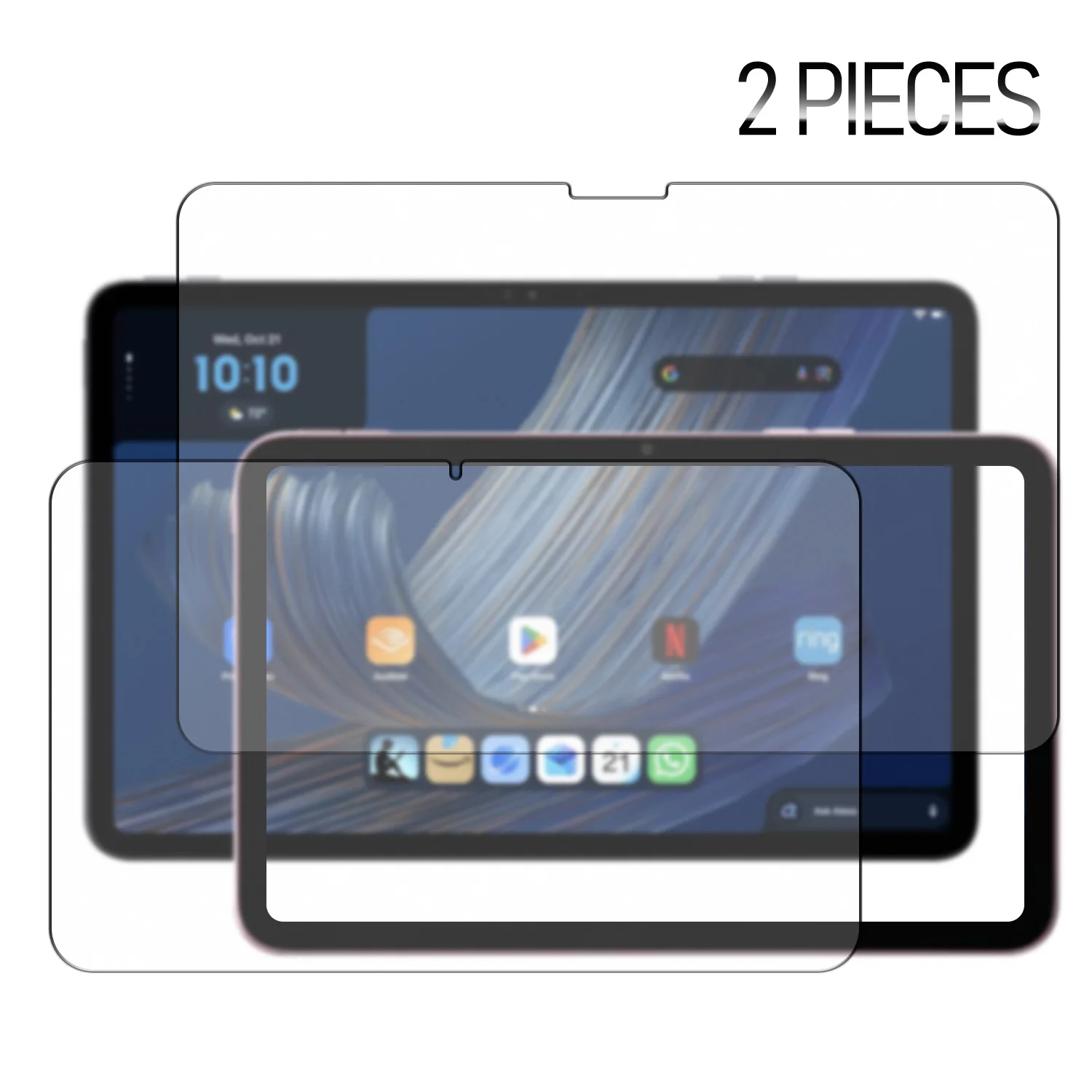 HD Tempered Glass Film Screen Protector For Amazon Alexa Tablet 8/ 11/ 12 Pro 2026 Scratch-Proof Guard Easy To Install 2-Pieces