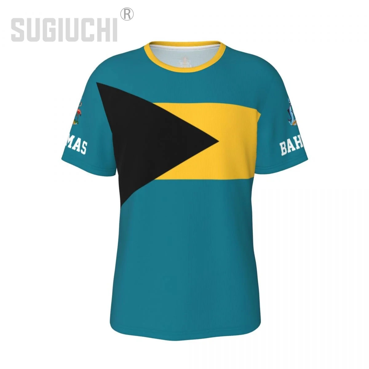 Unisex Nation T-shirt Bahamas Flag Bahamian T-shirts jersey For Men Women Soccer Football Fans Gifts Custom clothes tee