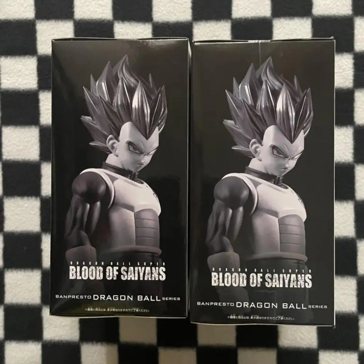 Em estoque genuíno banposto dragon ball sangue de saiyanans vegeta figuras de ação estátua em pé modelo brinquedo caixa boneca crianças presente